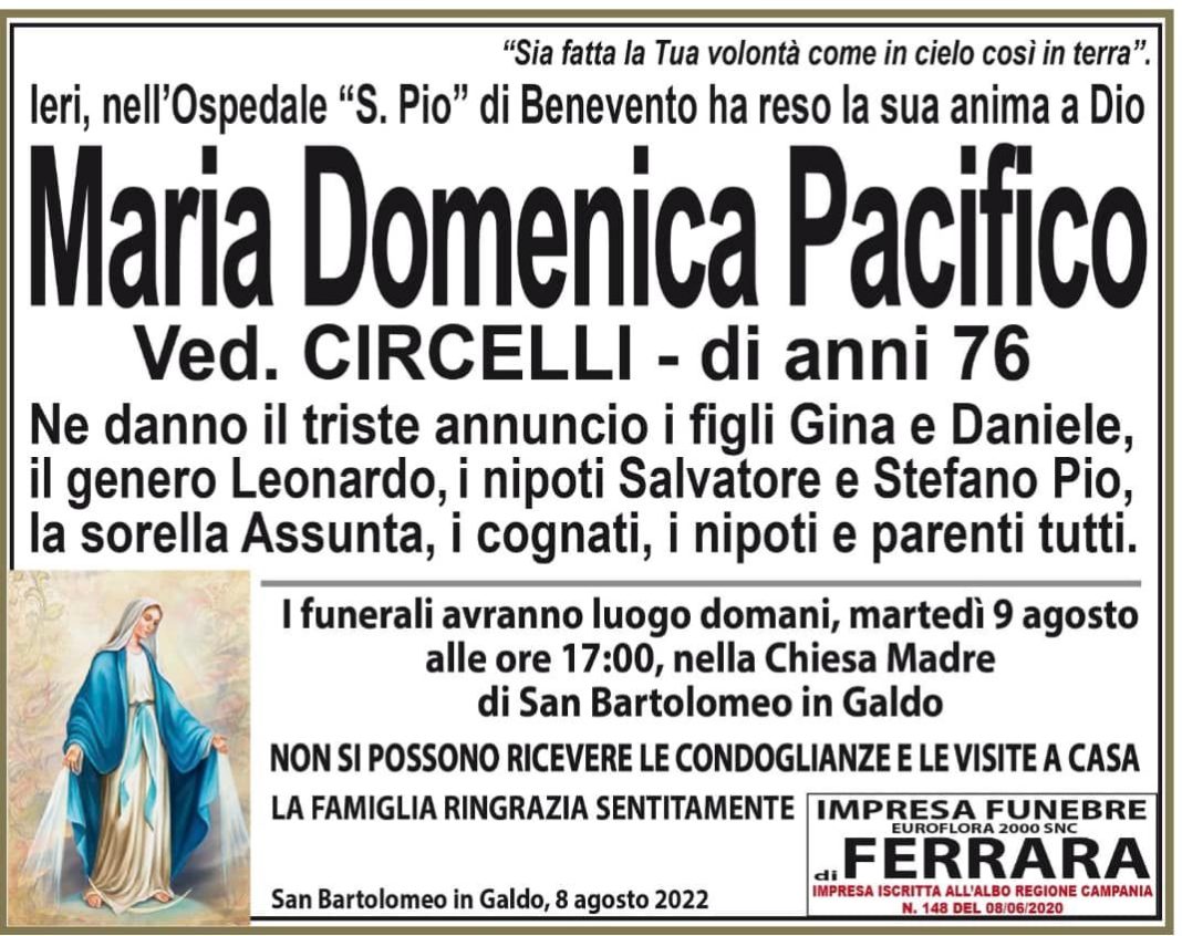 Maria Domenica Pacifico