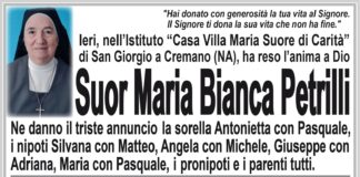 Suor Maria Bianca Petrilli