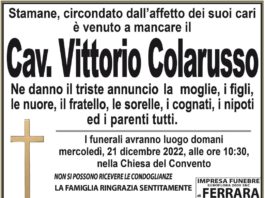 Cav. Vittorio Colarusso