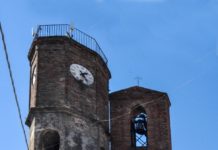 Pericolante la torretta. L’orologio non suona più