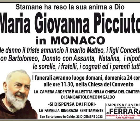 Maria Giovanna Picciuto