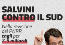 Ferrovie – PNRR: Tagli al Sud, investimenti al Nord. L’Italia una e indivisibile solo in Costituzione