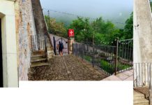 Alberona, folla di pellegrini sul Sentiero Italia