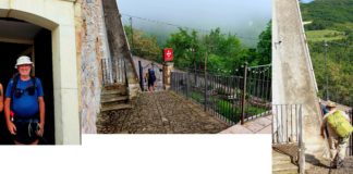 Alberona, folla di pellegrini sul Sentiero Italia
