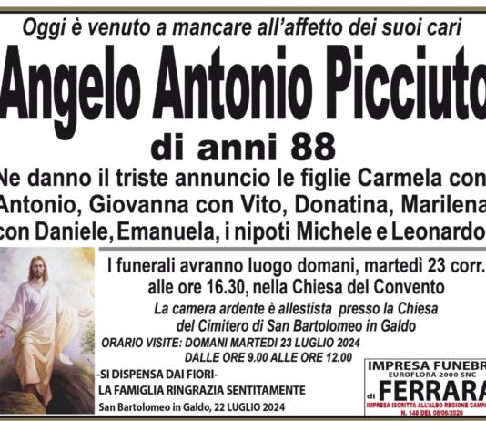 Angelo Antonio Picciuto