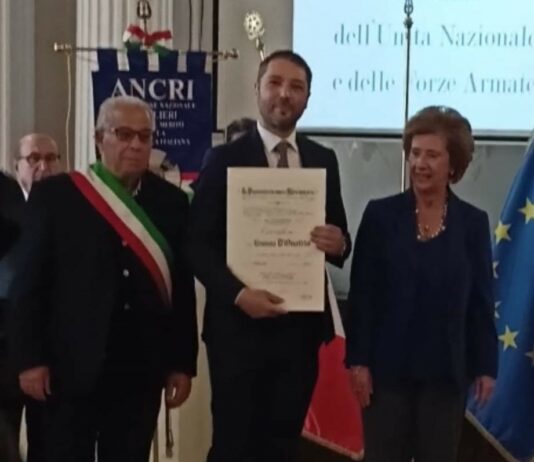 Erminio D’Onofrio insignito del titolo di Cavaliere Ordine al Merito della Repubblica Italiana