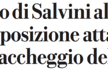 Nord – Sud, due pesi, due misure