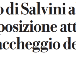 Nord – Sud, due pesi, due misure