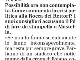 Africa, grotte, destra, sinistra e gli insulti alla Valfortore