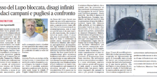 Da San Bartolomeo tutti contro Anas e le nuove chiusure della galleria Passo del lupo