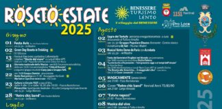 Roseto Valfortore programma estivo 2025