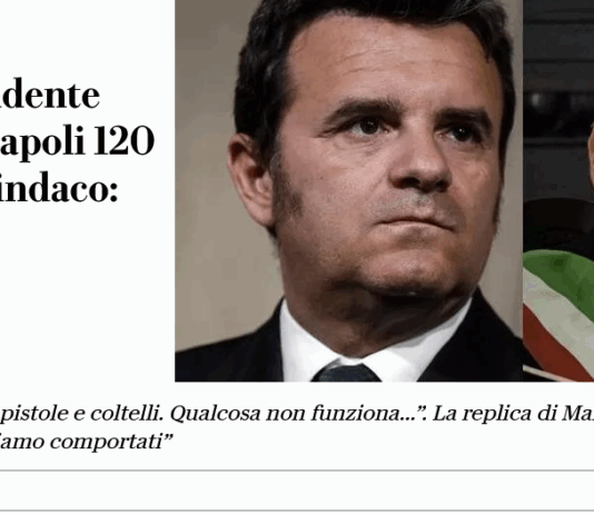 A Napoli 120 falsi feriti durante i festeggiamenti per lo scudetto. Dal falso invalido al falso ferito è un attimo, grazie Centinaio.