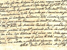 San Bartolomeo in Galdo nei registri parrocchiali