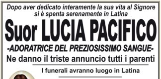 Suor Lucia Pacifico
