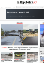 Dopo 60 ore di pioggia, l’Italia si accorge del ciclone Erminio Dopo 60 ore di pioggia, l’Italia si accorge del ciclone Erminio